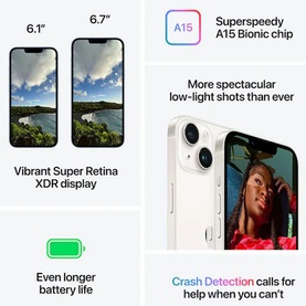 iPhone 14 256GB Starlight