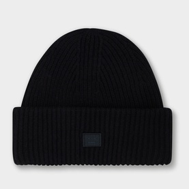 Pansy Face Wool Beanie Hat