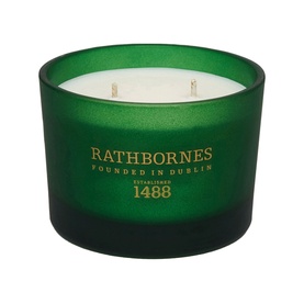 Dublin Retreat Musk, Black Ebony & Amber Scented Two Wick Candle