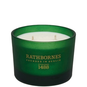 Dublin Retreat Musk, Black Ebony & Amber Scented Two Wick Candle