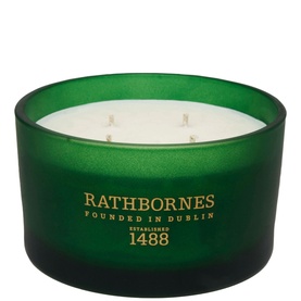 Dublin Retreat Musk, Black Ebony & Amber Scented Four Wick Candle