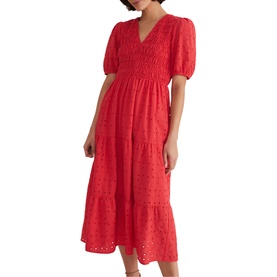 Gretta Broderie Dress