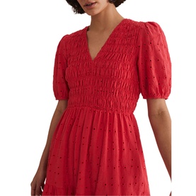 Gretta Broderie Dress
