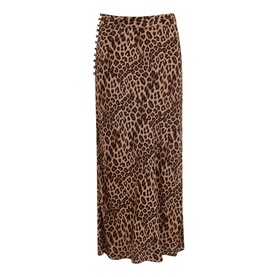 Jungle Cheetah Button Skirt