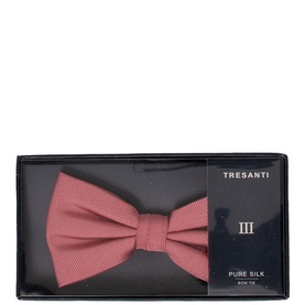 Classic Solid Pure Silk Bow Tie