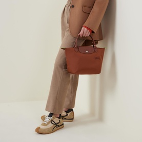 Le Pliage Green Small Top Handle Bag