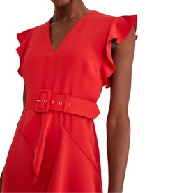 Phoebe Frill Maxi Dress