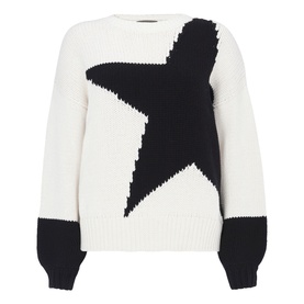 Star Block Chunky Sweater