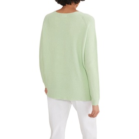 Melissa V Neck Textured Knit