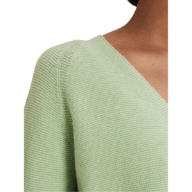 Melissa V Neck Textured Knit
