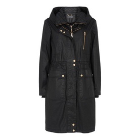 Waxed Parka Coat