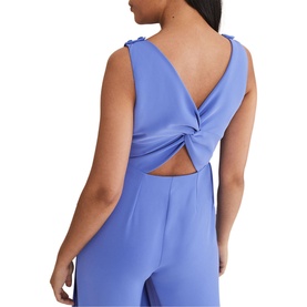 Petite Elaina Open Back Jumpsuit