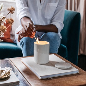 Black Pepper & Bergamot Two-Wick Scented Candle 320g
