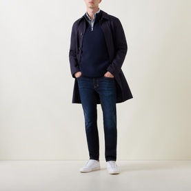 Larkee Beex Mid-Rise Tapered Jeans