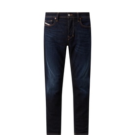 Larkee Beex Mid-Rise Tapered Jeans
