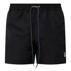 Zebra Logo Drawstring Shorts