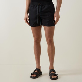 Zebra Logo Drawstring Shorts