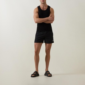 Zebra Logo Drawstring Shorts