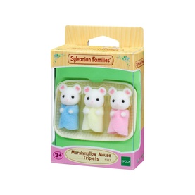 Marshmallow Mouse Triplets