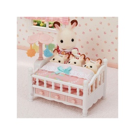 Crib With Mobile Set