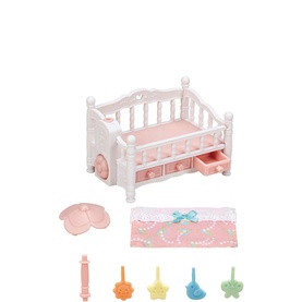 Crib With Mobile Set