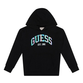 Multi Logo Hooded Sweatshirt