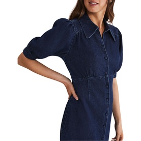 Cosette Denim Midi Dress