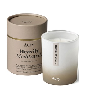 Heavily Meditated Scented Candle - Frankincense Patchouli & Thyme