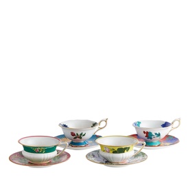 Wonderlust Teacup Saucer Set