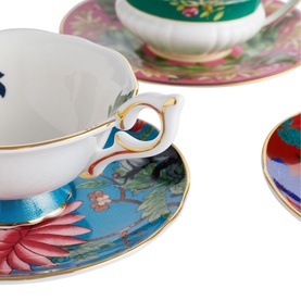 Wonderlust Teacup Saucer Set