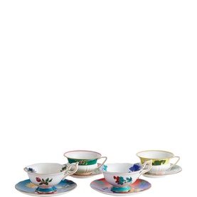Wonderlust Teacup Saucer Set