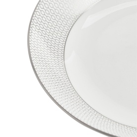 Gio Platinum Pasta Bowl 24cm