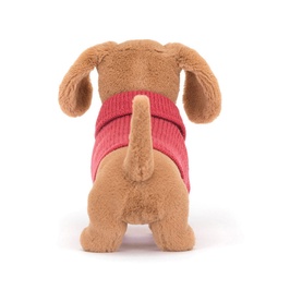 Sweater Sausage Dog Tan 16cm