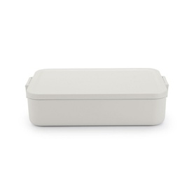 Make & Take Lunch Box, Large, Plastic - Light Grey