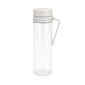 Make & Take Water Bottle with Strainer - Light Grey