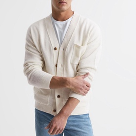 Andrews Merino Wool Cardigan