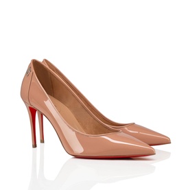 Sporty Kate 85 Patent Leather Pumps
