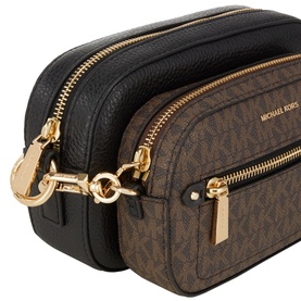 Jet Set Logo and Leather 4-in-1 Crossbody Bag