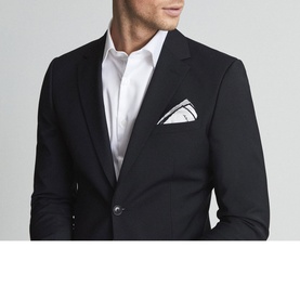 Ceremony Plain Silk Pocket