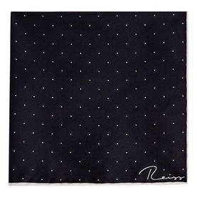 Liam Polka Dot Silk Pocket Square