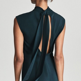 Livvy Open Back Midi Dress