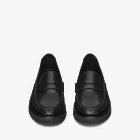 Le Loafer Monogram Leather Penny Loafers