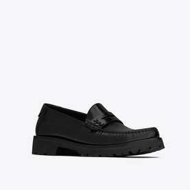 Le Loafer Monogram Leather Penny Loafers
