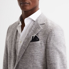Ceremony Plain Silk Pocket