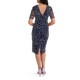 Petite Aileena Embroidered Dress