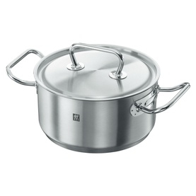 Twin Classic 5 Piece 18/10 Stainless Steel Pot Set