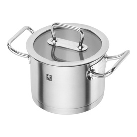 Pro 5 Piece 18-10 Stainless Steel Pot Set Silver