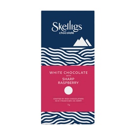 Sharp Raspberry and White Chocolate Bar 75g