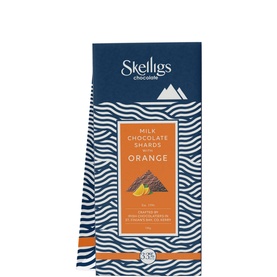 Milk Chocolate Shards with Orange 150g