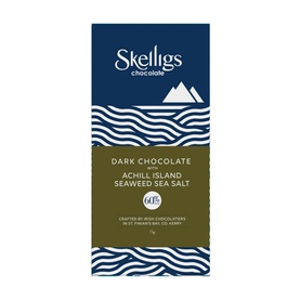Achill Island Seaweed Sea Salt Dark Chocolate Bar 75g
